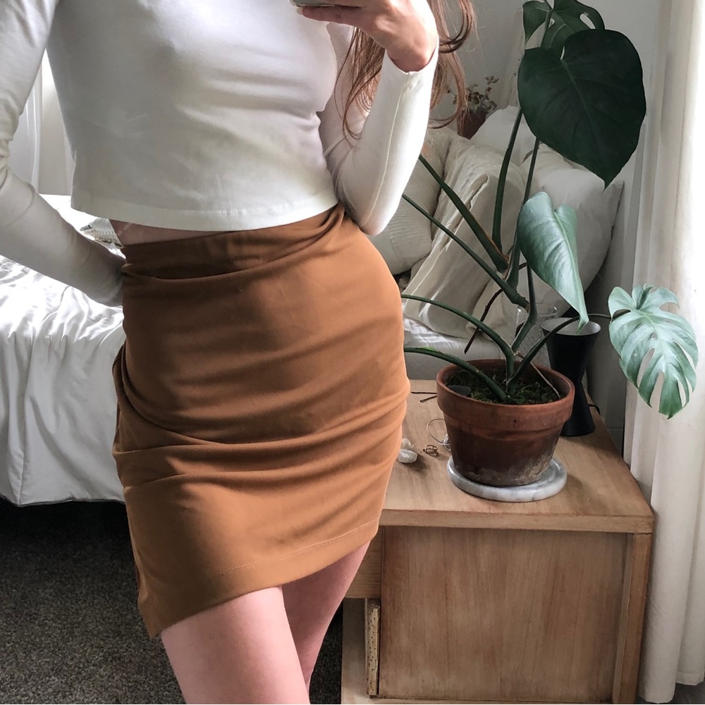 BCBGeneration | Camel Tube mini skirt